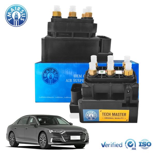 Quality Valve Block For Audi A6C7 A8D4 Bentley Mulsanne Solenoid Valve 4H0616013 4G0616005C 4H0616005C Air Suspension Component Compressor Pump Parts wholesale