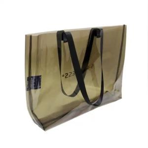 Custom woman clear pink pvc laser transparent shiny handbags lady shoulder beach