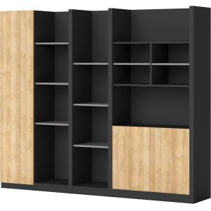 Modern Panel Office File Storage Cabinet ISO9001 ISO14001