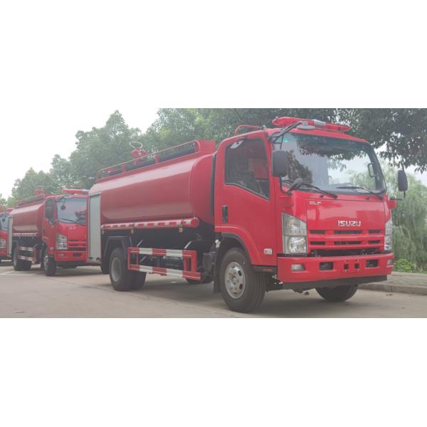 Quality ISUZU 139kw Water Tank Fire Truck 4x2 8 Ton For Emergency Rescue wholesale