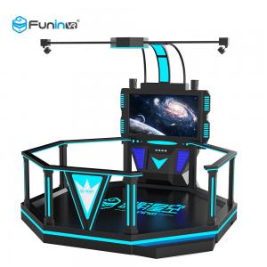 China 220V VR Space Walking Platform Game Machine 1 Player Blue With Black on sale