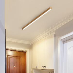 Long ceiling ceiling light porch wooden lamp aisle corridor wall hanging line