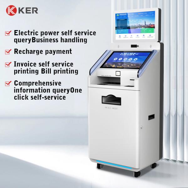 Quality Self Printing Scanner Pay Service Touch Screen Self Service Print Terminal Kiosk wholesale