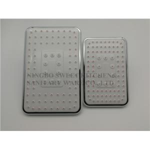 ABS plastic material square shower head top shower rain shower wholesale self -cleaning function