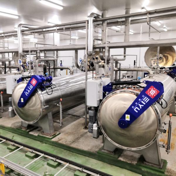 Quality Vertical Continuous Crateless Canning Sterilization Retort System Automated wholesale