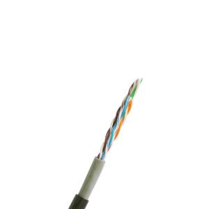 Low Attenuation Cat5 Cat5e Lan Cable With PVC / PE / LSZH Jacket