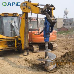 Digger Earth Auger Drilling Machine For Excavator