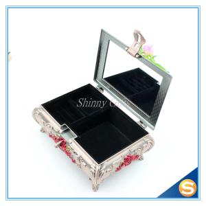 2016 New Desgin Cosmetic Jewelry Box with Mirror