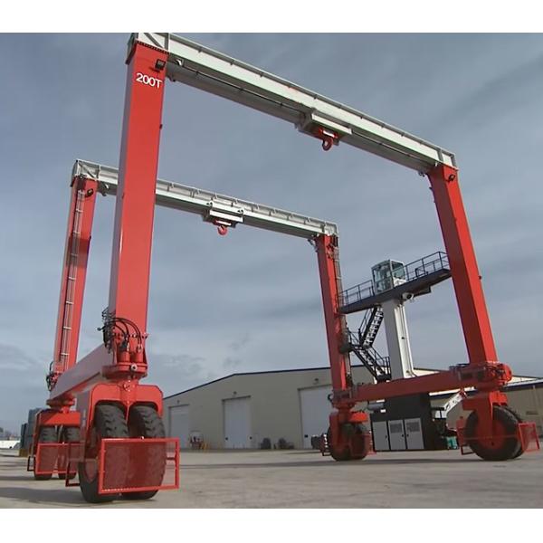Quality Tire Small Mobile Gantry Crane Multiple Configurations With Varying Load Capacities wholesale