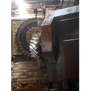 35° Right Hand Conical Spiral Bevel Gear Shaft with HRC58 - 62 Surface Hardness