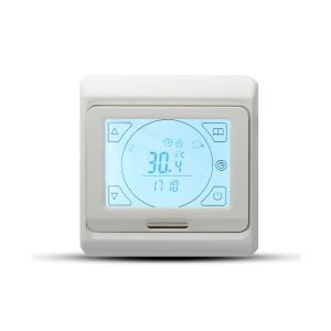 16A Weekly Programmable Heated Floor Thermostat With Anti - Flammable PC