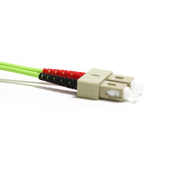Fibre Optic Cable Multimode ST Duplex MM OM2 50/125 3.0mm Fiber Patch Cord ST-LC UPC, 1M/2M/3M/5M/10M