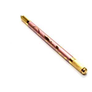 Multi Functional Microblading Eyebrow Tattoo Pen Double Head Alumium Body