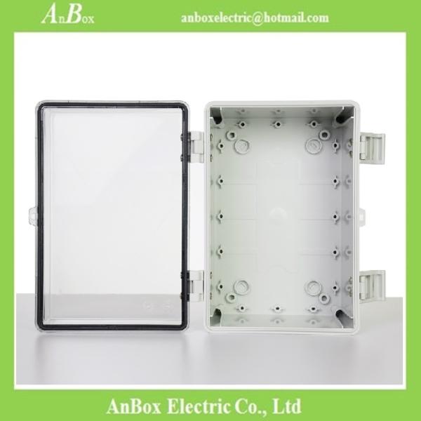 300x200x170mm ip66 PC clear electrical control box IP66
