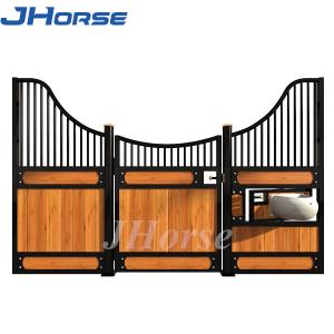 Cheap Australia Standard 10ft Mesh Stall Fronts Strand Woven Bamboo Horse Stable Panel for sale