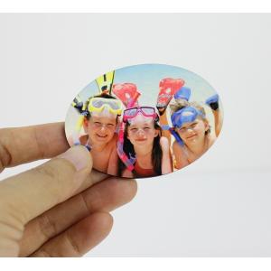 DIY Customized Printing 70*50mm Sublimation Blank Fridge Magnet for Souvenir or