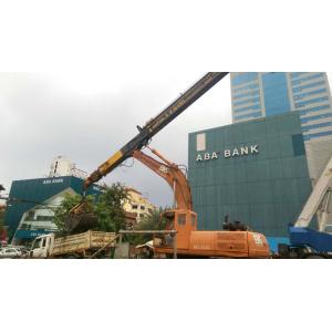 Excavator Telescopic Arm for digging soil Max depth 27m Construction Machine