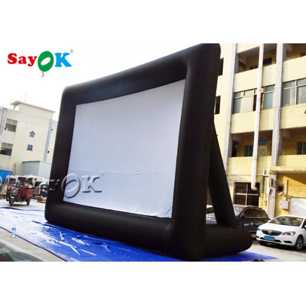Quality Inflatable Big Screen Backyard Sealed SGS Inflatable Movie Screen wholesale