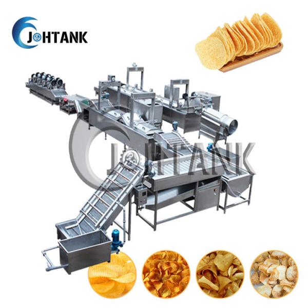 500kg/H Frozen French Fries Production Line , Fully Automatic French Fries