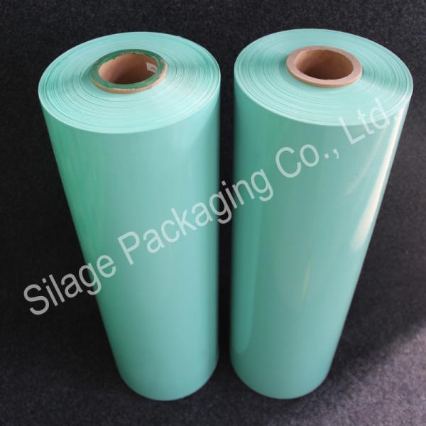 Green Color, Soft Hardness Stretch Film Type, Silage Stretch Wrap Film for
