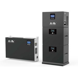 Cheap Stacked Energy Storage System (ESS), LiFePO4 Battery + Hybrid Inverter, All in One for sale