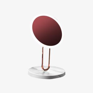 3 Color Temp 6000mAh 6500K Magnifying Makeup Mirror 840 Lux