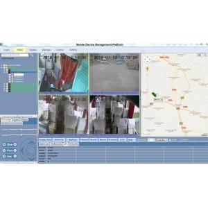 HDD 4CH WIFI 720P Car DVR G-Sensor For Taxi 4ch MDVR with APP