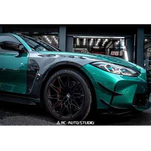 For BMW M3 M4 G80 G82 Carbon Fiber Fender M3 M4 G80 G82 Upgraded AE-style Carbon