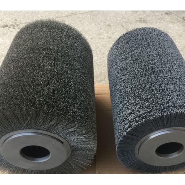 100% Abrasive Nylon Roller Brush For Polishing Wood Top Grade With Dupont Filament With Customized Diameter