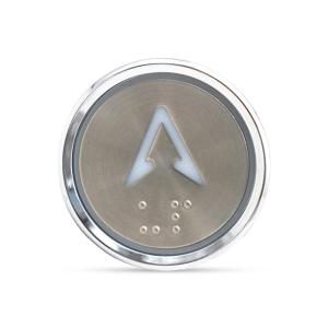 SS 24V Touchless Lift Button 15mm Sensor Elevator Push For Elevator Parts