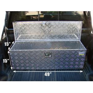 China factory direct sales diamond plate truck aluminum tool box on sale