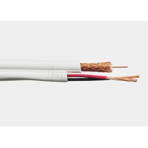 China 2C Power Line RG59 Coaxial TV Cable For CCTV / CATV Low Loss Communication on sale