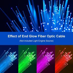FTTH Fiber Drop Cable PMMA Core 0.25mm-10mm Plastic Optical Fiber Transparent