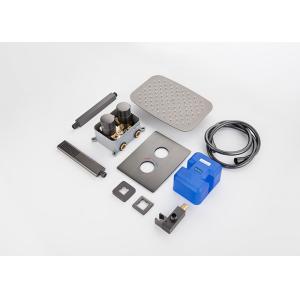 Copper Bath Shower Mixer Set , OEM ODM Rain Shower Set With Mixer