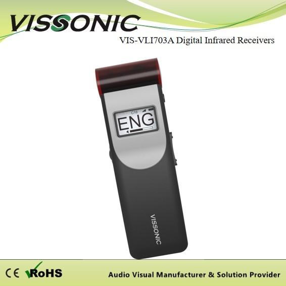 Quality IR Language Receiver Wireless Interpretation System , Translation Devices For Conferences wholesale