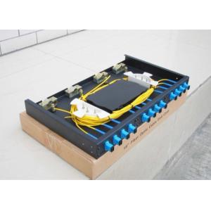 Rack mounted Fiber Optic Terminal Box with SC Adapters / Pigtails