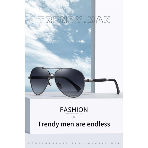 Men Women Metal Aviator Sunglasses Super Elastic Memory Metal