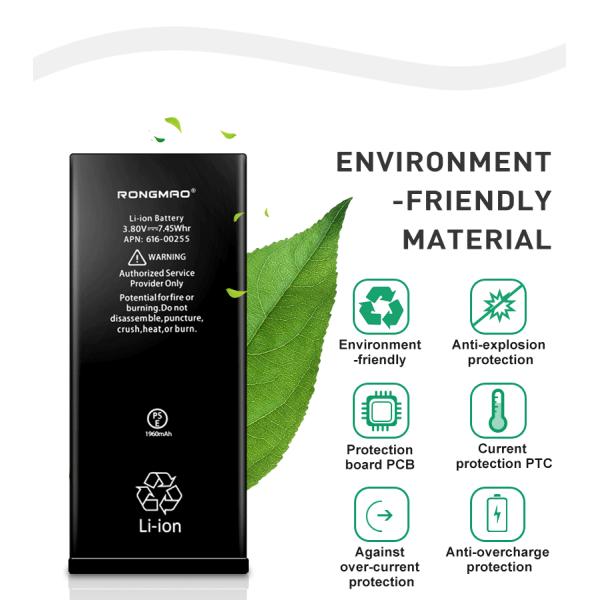 Li-ion polymer Digital Battery Mobile Battery 1440mAh capacity, for iphone 5 battery apple