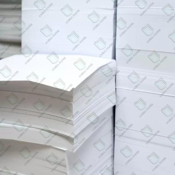 80gsm A4 White Copy Paper with High Gloss Smooth Surface for Printing and Office