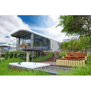 Customized Modular Capsule Home Eco Mobile Capsule House Prefabricated