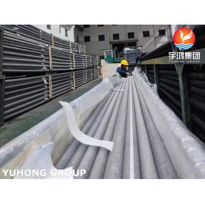 ASTM B163 Incoloy NO8825 Extruded Fin Tube For Heat Exchanger
