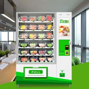Cheap Salad Vegetables Fruit Combo Vending Machine 800 Pcs Stainless Steel For Healthy Food for sale