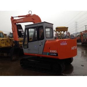 China Year 1990 Used Hitachi Ex60 Excavator 90% Uc Isuzu Engine With 3 Years Warranty on sale