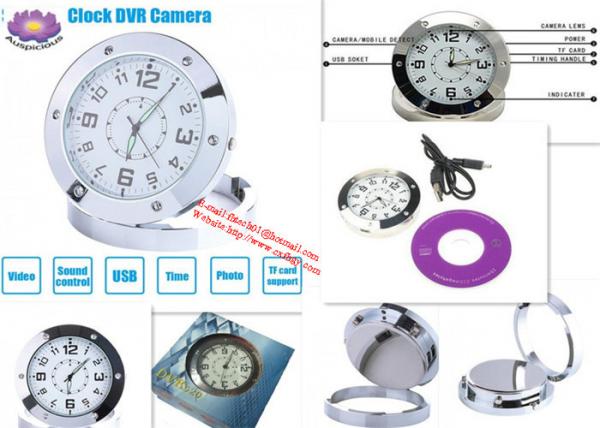 Quality Wholesale New HD Hidden Camera 2019 New Spy Alarm Clock Video Camera DVR Motion Detector Camcorder Recorde Made In China wholesale