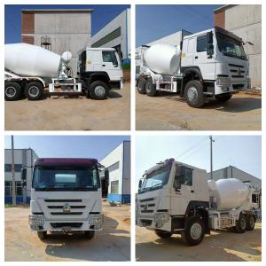 Used Howo 380 Concrete mixer truck original engine