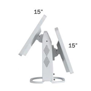 White Color Windows Point Of Sale 400CD/M2 Brightless With MSR Resistive