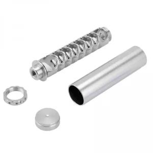 Titanium Fuel Filter Custom CNC Turning Machining Fuel Filter Tubes Precision