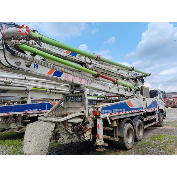 2011 Zoomlion 37m Concrete Pump Truck with ISUZU Chassis and Powerful Diesel