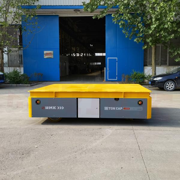 Heavy Load Battery Powered Industrial Transfer Cart For Transformer Handling