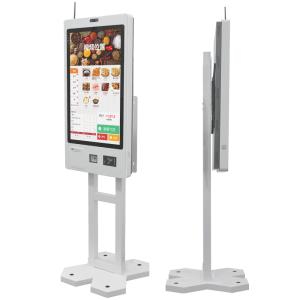 HDMI Touch Screen Kiosk Cash Acceptor Ordering Self Service Payment Machine